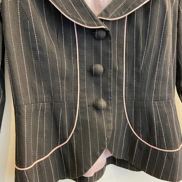 Nanette Lepore Size 4 Tuxedo Blazer - Picture 5 of 9